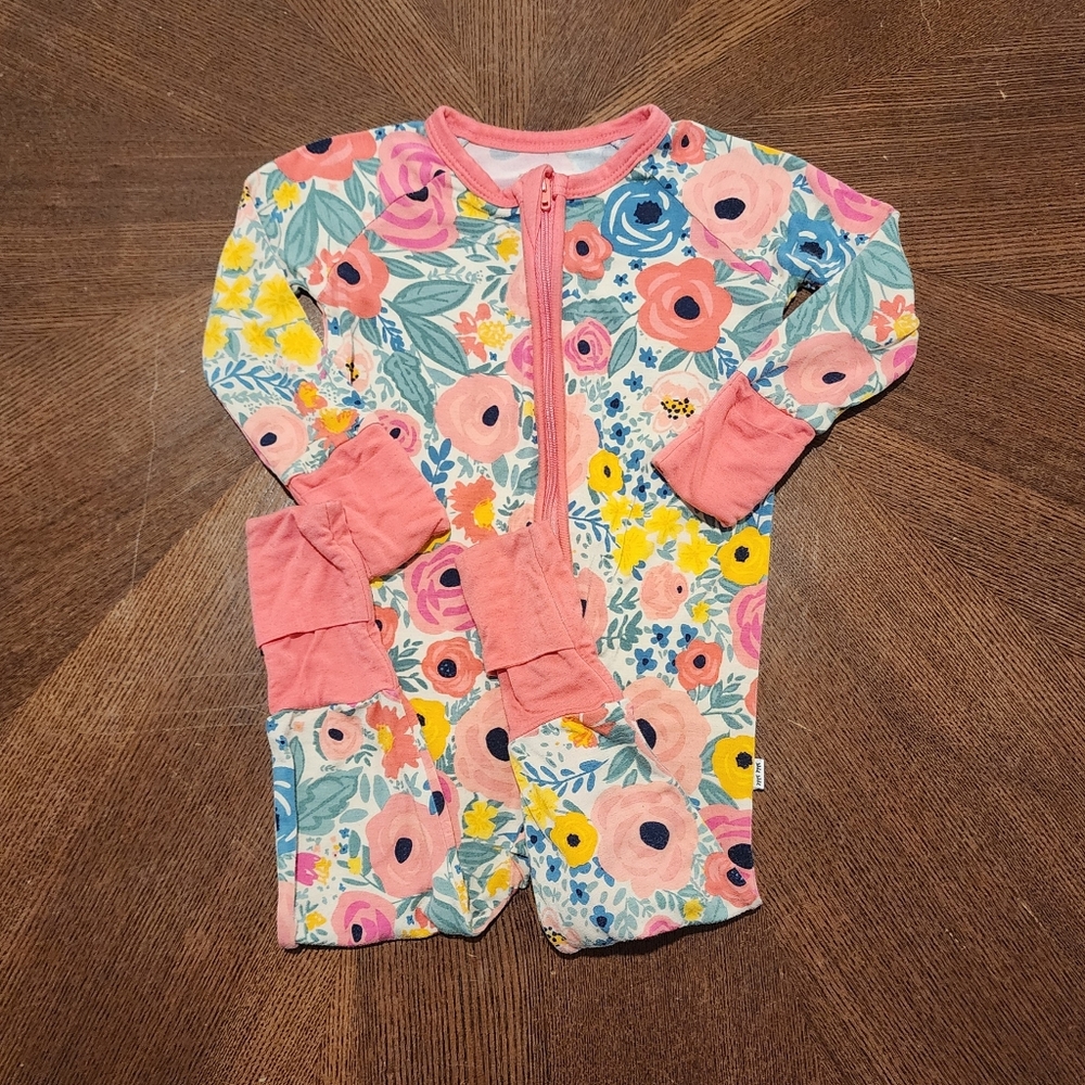 Little Sleepies Secret Garden Zippy 3-6mo